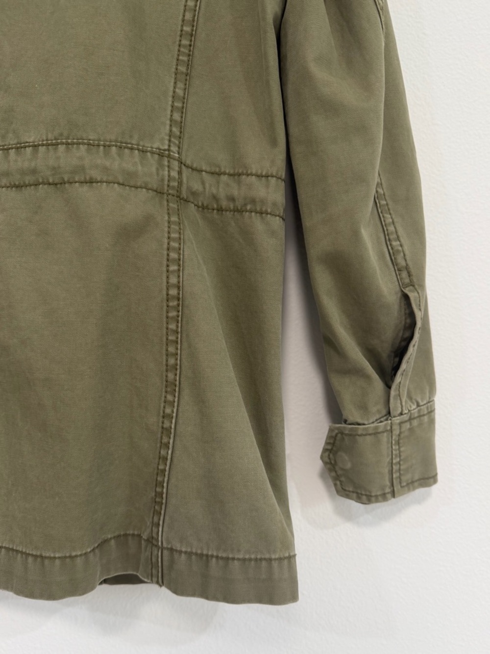 Madewell Utility Jacket Military Lightweight Casual Layer Jacket Size XS - Picture 10 of 10